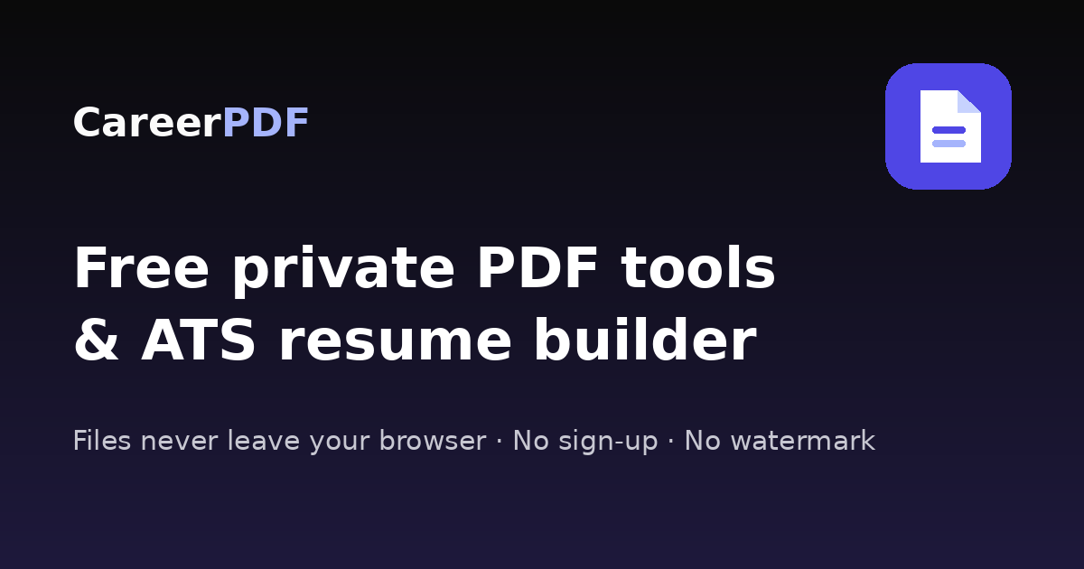 CareerPDF